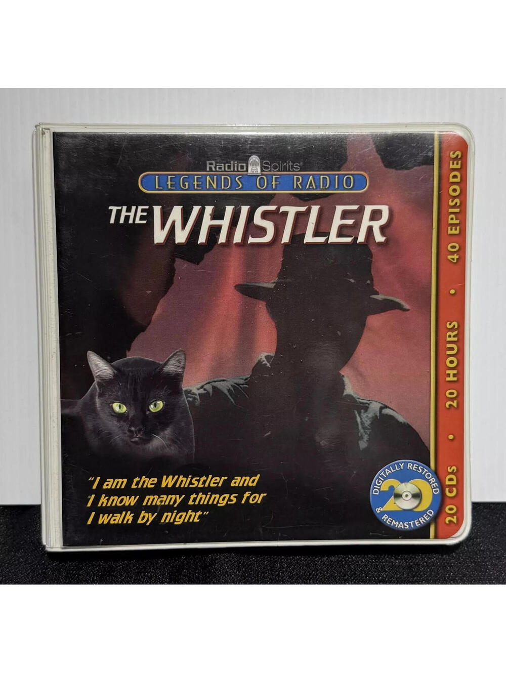 Radio Spirits - The Whistler - Legends of Radio CD Audio 19-Disc (Missing 1 CD)